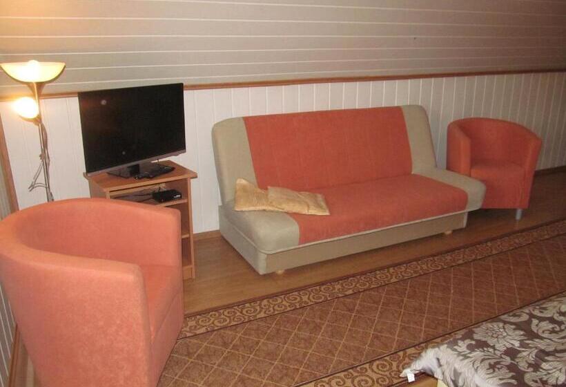 带阳台的豪华间, A+s Penzion Podzamok