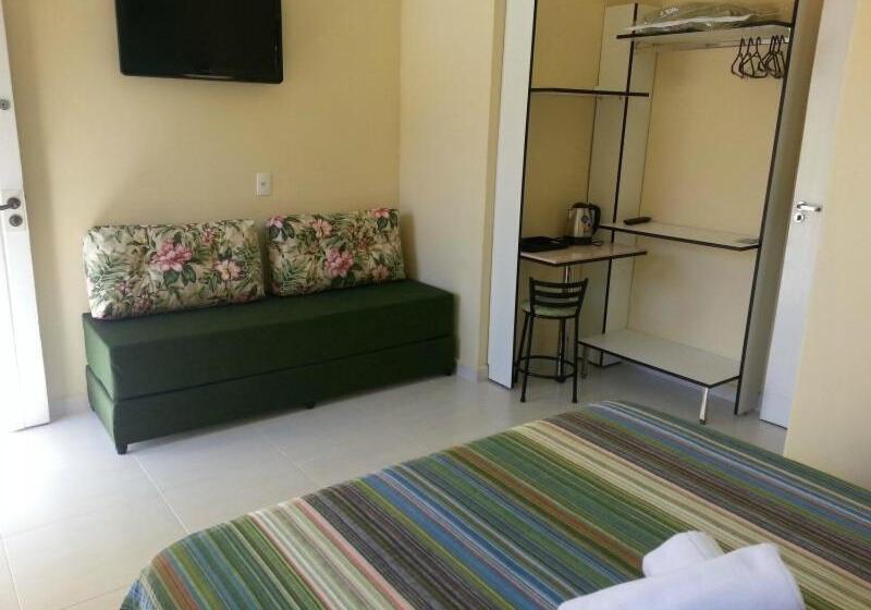 اتاق استاندارد سه نفره, Pousada Porto Paraiso, O Seu Paraiso Escondido No Guaruja