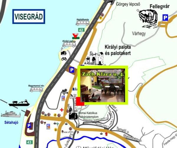 شقة غرفة واحدة, Zách Klára Utcai Apartman