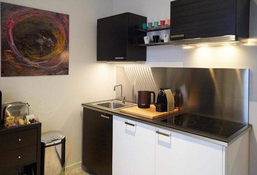 침실 1개 디럭스 아파트, La Résidence Arles Centre