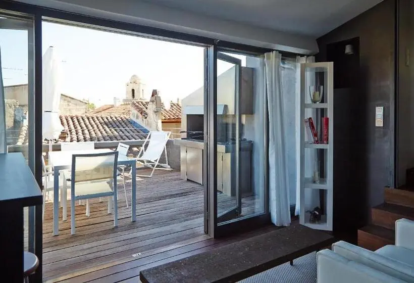 テラス付き１ベッドルームアパートメント, La Résidence Arles Centre