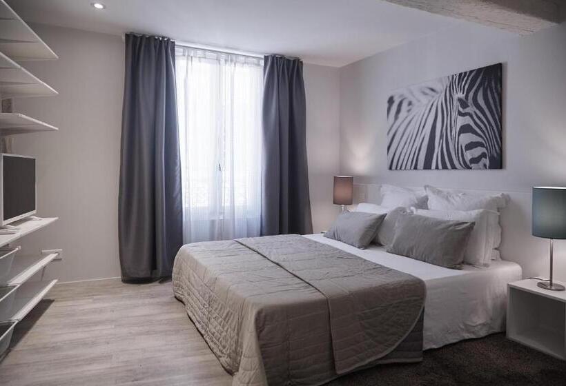 침실 1개 복층 룸, La Résidence Arles Centre