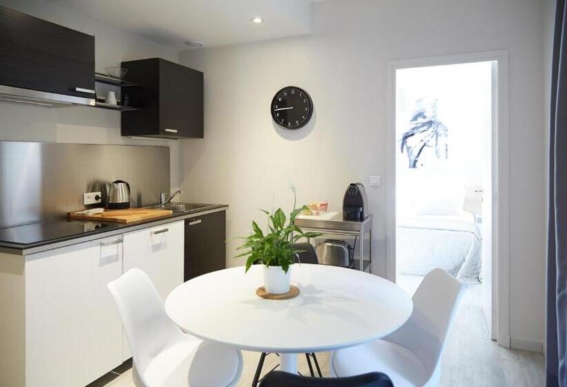 １ベッドルームのデラックスアパートメント, La Résidence Arles Centre