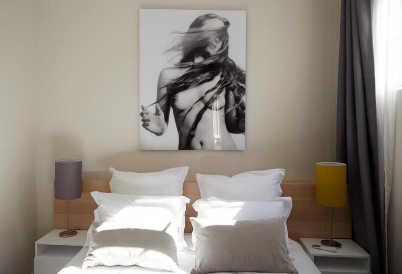 침실 1개 디럭스 아파트, La Résidence Arles Centre