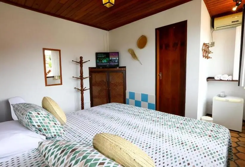 キングサイズベッド、シティビューデラックスルーム, Hospedaria Tayrona