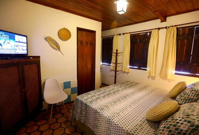 חדר דלוקס,מיטת קינג עם נוף לעיר, Hospedaria Tayrona