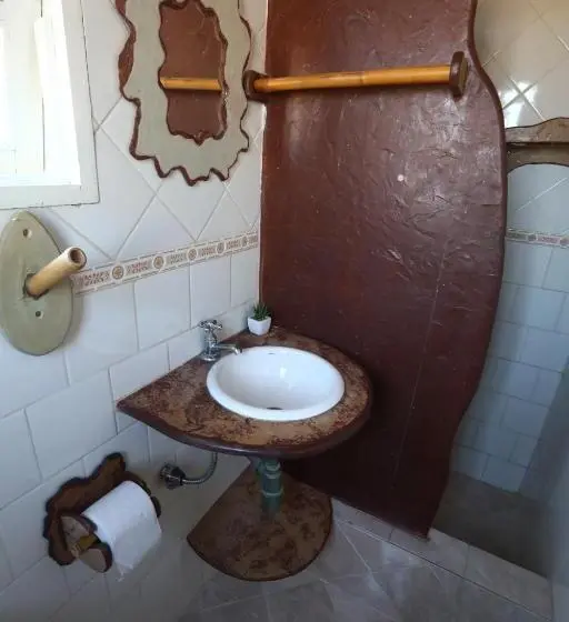 庭の見えるシングルルーム, Hospedaria Tayrona