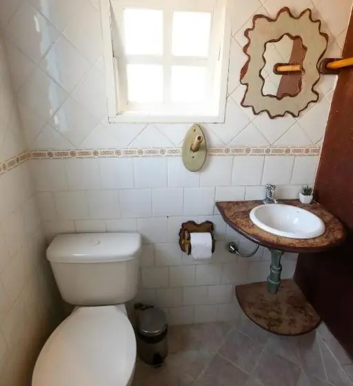 庭の見えるシングルルーム, Hospedaria Tayrona