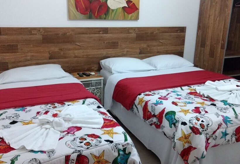 스탠다드 트리플 룸, Pousada Villa Virginia Guaruja