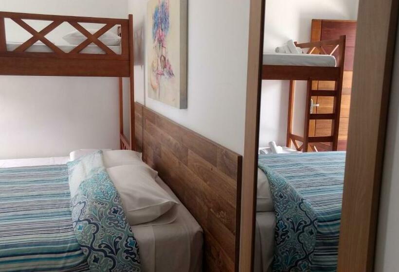 4인용 스탠다드 룸, Pousada Villa Virginia Guaruja