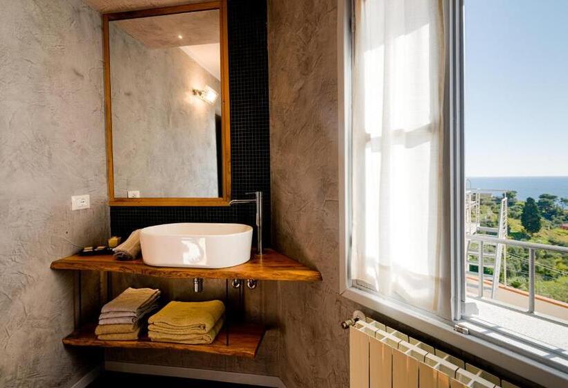 דירת חדר עם טרסה, Agriturismo Uliveto Saglietto