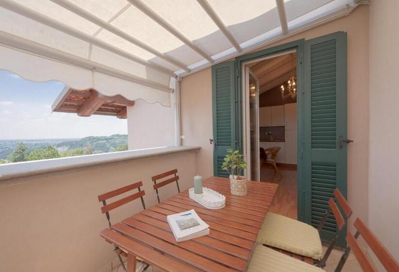 Апартаменты 1 Спальня с Видом, La Rosa Gialla Bio Apartments & Rooms