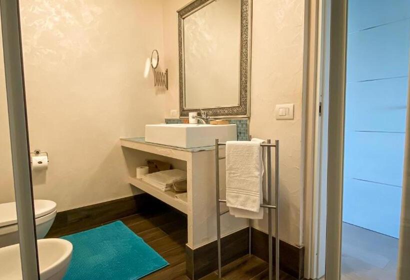 דירת חדר דלוקס, La Rosa Gialla Bio Apartments & Rooms