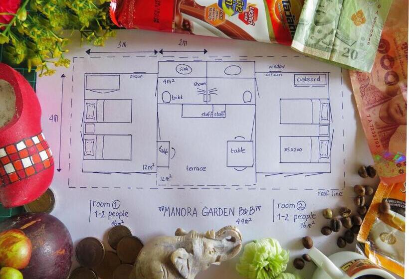Бунгало Стандарт 2 Спальни, Manora Garden