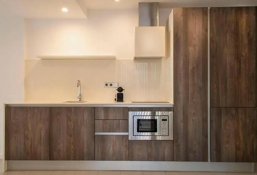 آپارتمان 1 خوابه با تراس, Apartaments B Llobet Sun & Confort