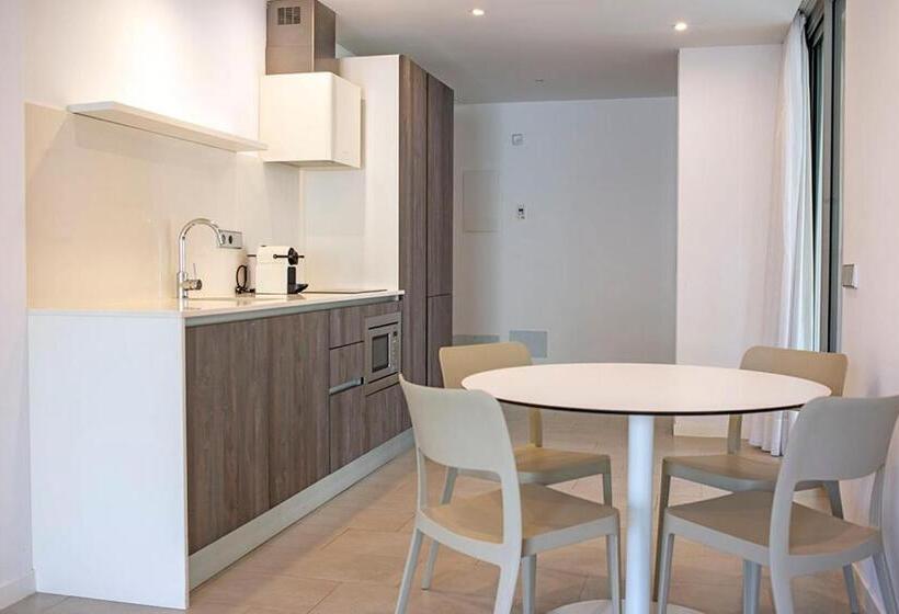 آپارتمان 1 خوابه با تراس, Apartaments B Llobet Sun & Confort