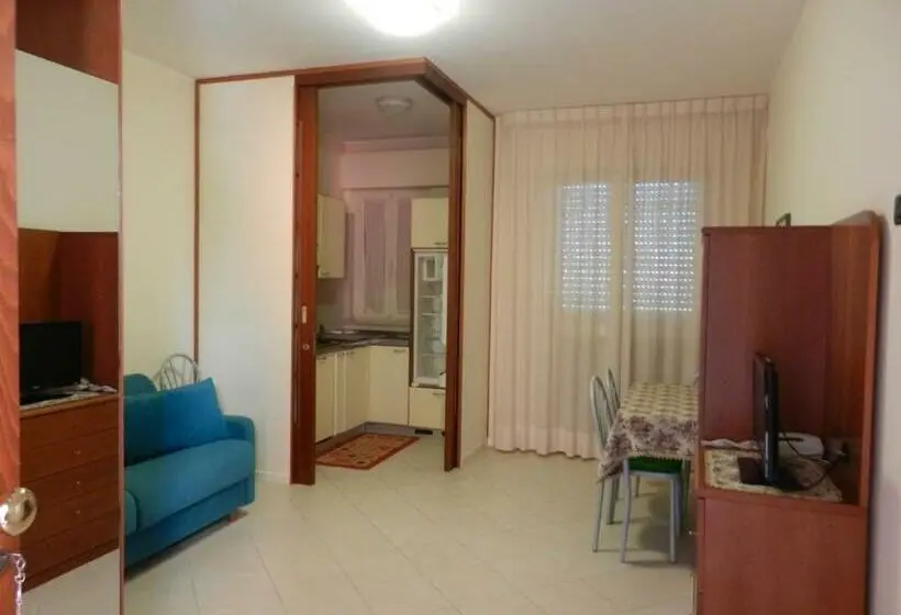 آپارتمان 1 خوابه با بالکن, Residence Xenia