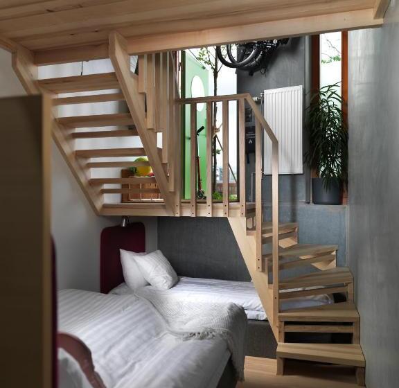 דירת דופלקס בת חדר שינה 1, Ohboy Hotell