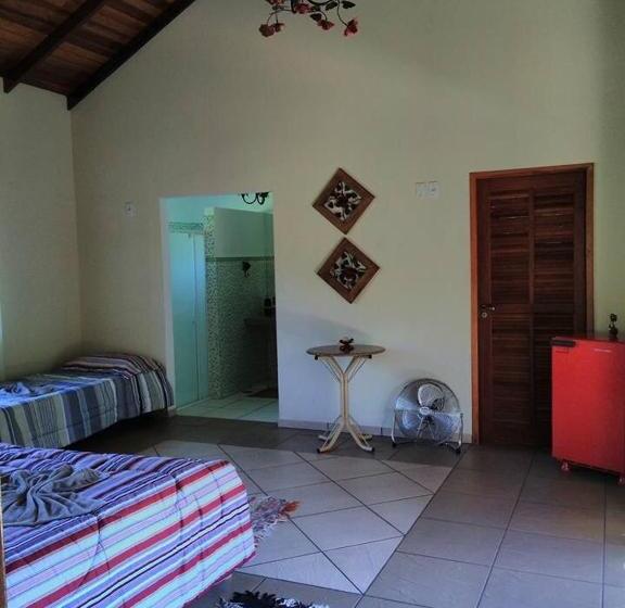 סוויטה משפחתית, Pousada Recanto Dos Pássaros