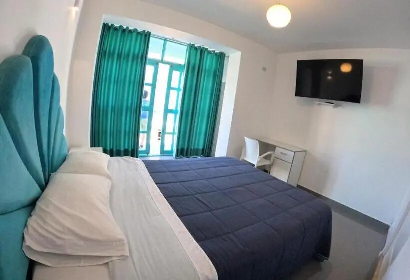 バルコニー付きスタンダードルーム, Aquamarine Paracas Beach Hostal
