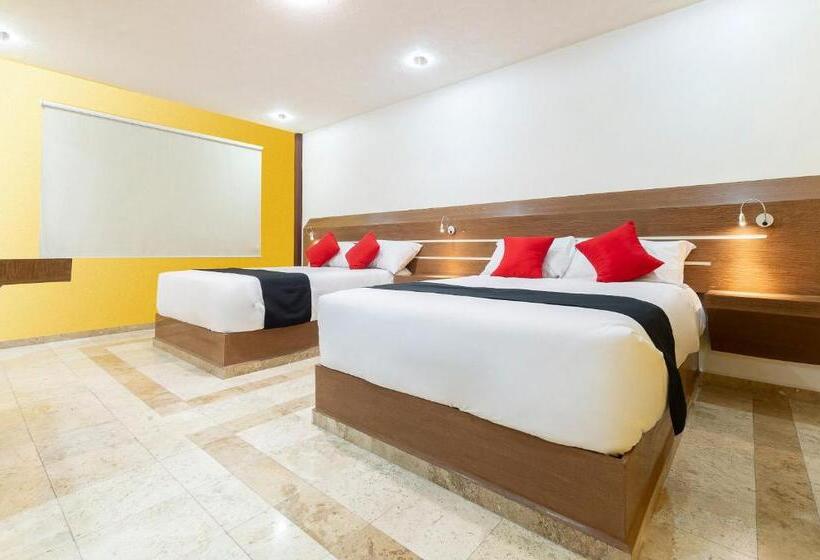 스탠다드 룸 더블 침대 2개, Capital O Df Inn