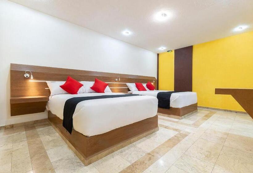 스탠다드 룸 더블 침대 2개, Capital O Df Inn