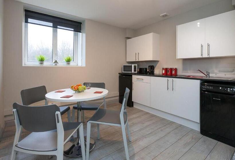 带大床的标准间, The Venue Serviced Apartments