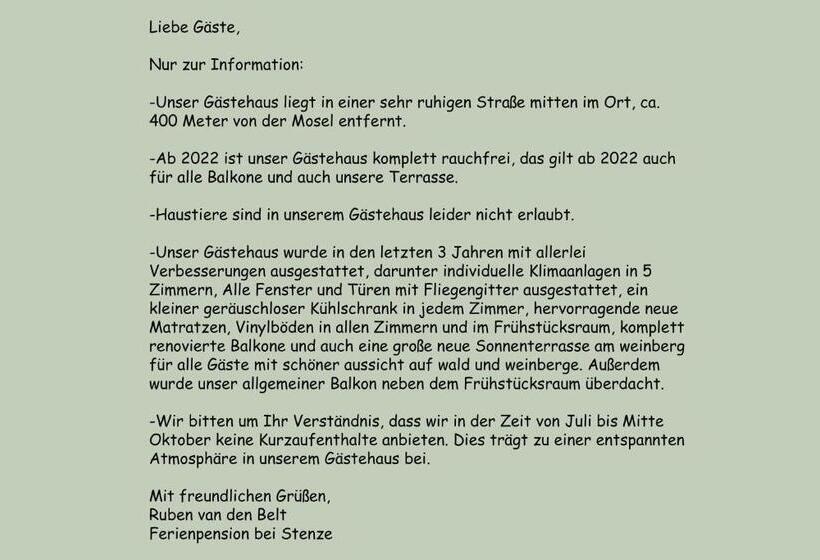 Номер Deluxe, Ferienpension Bei Stenze