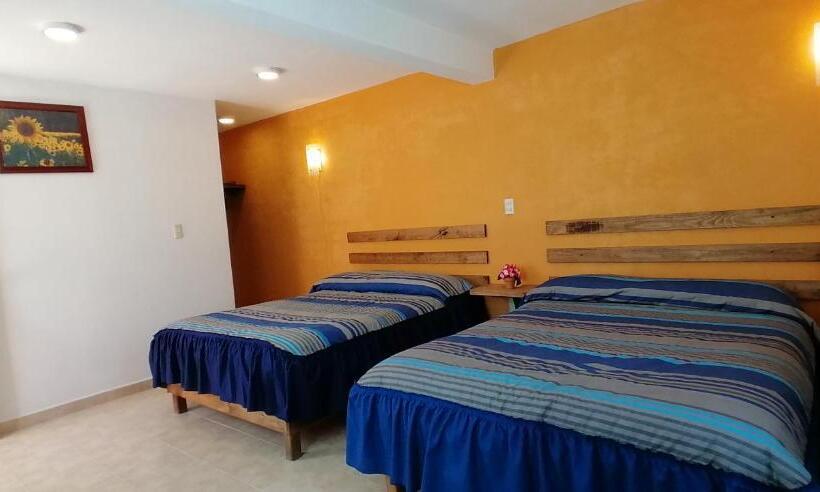 Quarto Estandar 2 Camas Casal, Casa Lupita