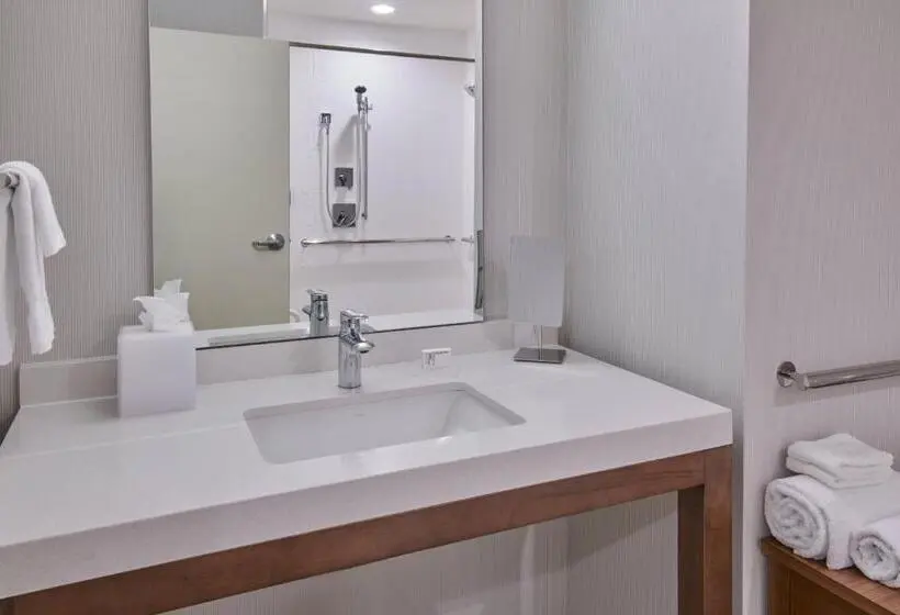 クイーンサイズベッドのスタンダードルーム, Courtyard By Marriott Petoskey At Victories Square