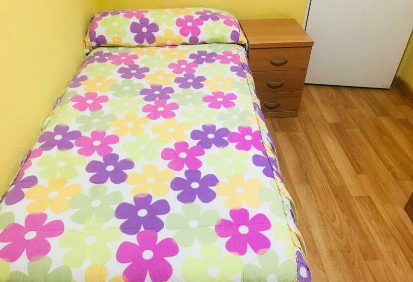 اتاق استاندارد یک تخته با سرویس بهداشتی مشترک, Pension La Estacion