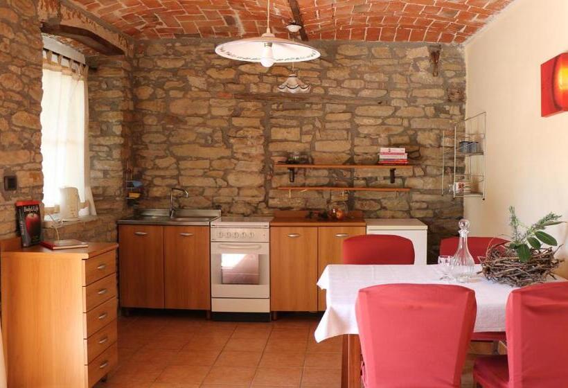 带1个卧室带花园景观的公寓, Casa Re   B&b E Vino A Montabone