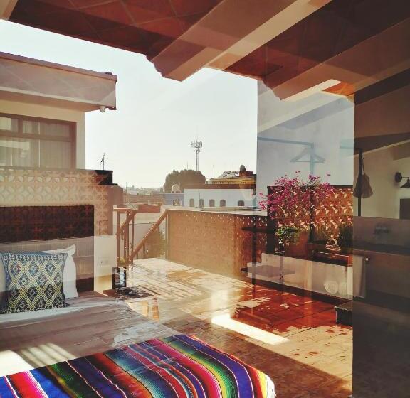 キングサイズベッドのデラックスルーム, Santa Josefita B&b