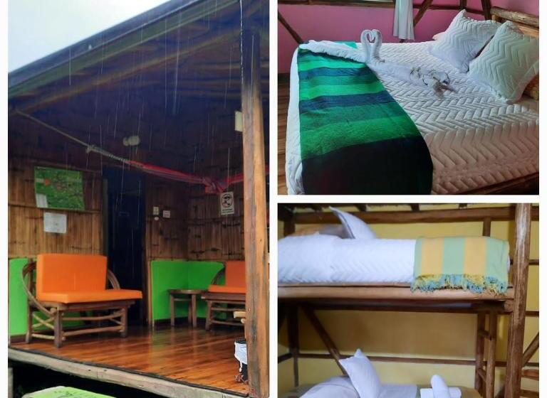 اتاق خانوادگی, Cabañas Bambu Mindo