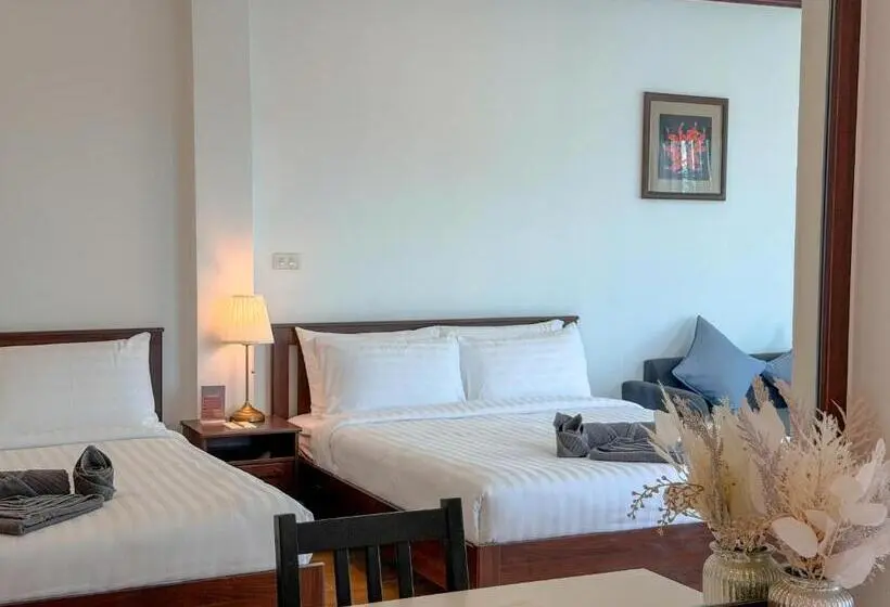 景色の見えるスタンダード4人部屋, Clayhouse Samui Boutique