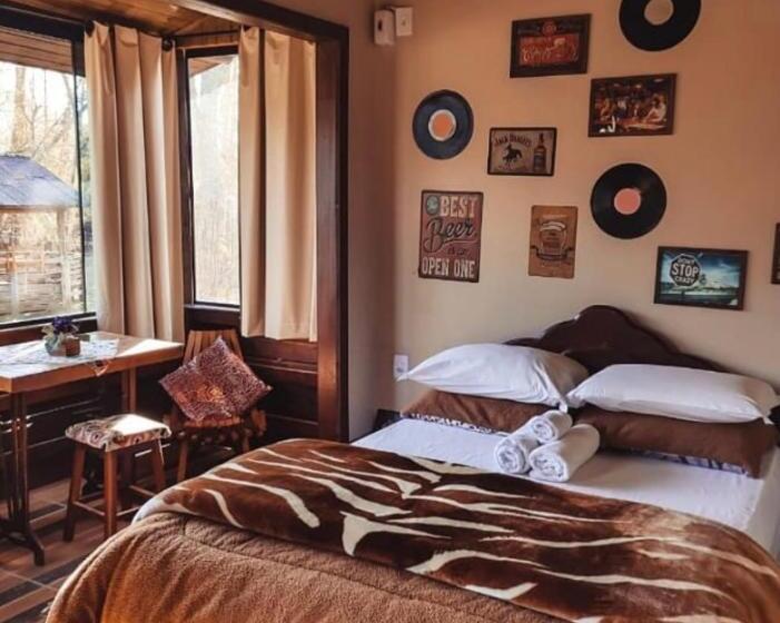 غرفة قياسية مطلة على الجبل, Chalés Alvorada