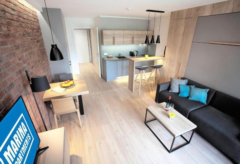 Студия Стандарт, Marina Apartments Regensburg