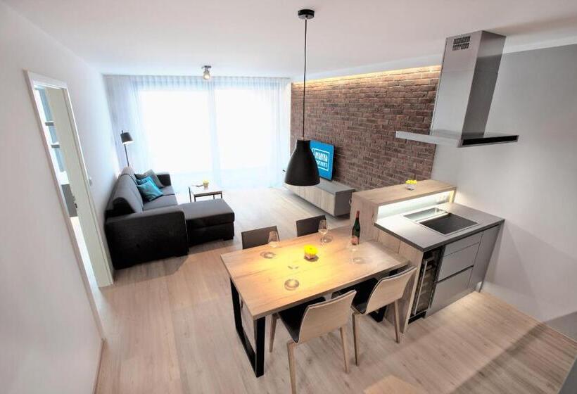 Апартаменты 1 Спальня, Marina Apartments Regensburg