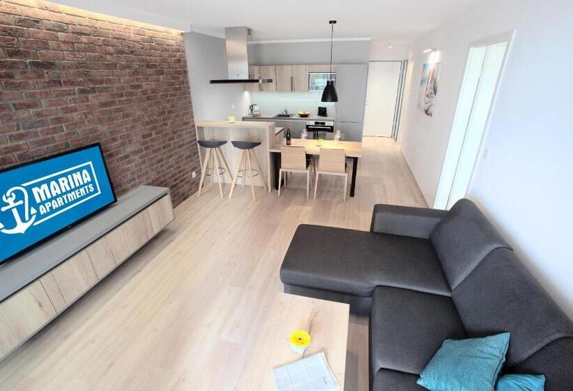 Апартаменты 1 Спальня, Marina Apartments Regensburg