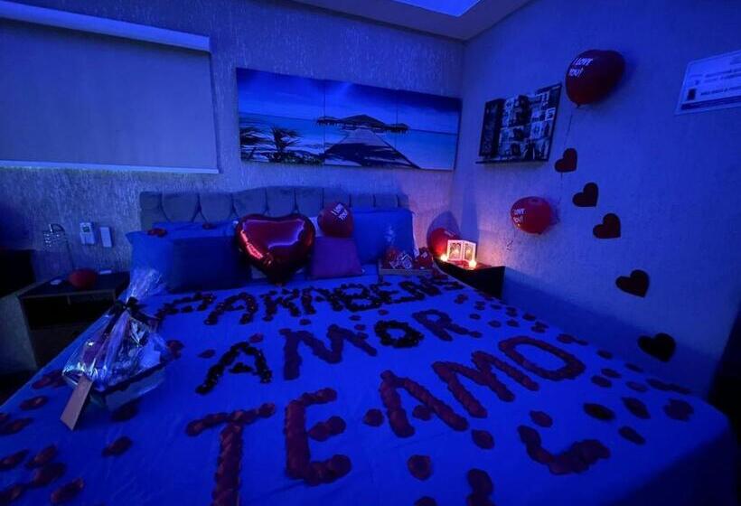 带大床的套房, Pousada Papito Hospedagem