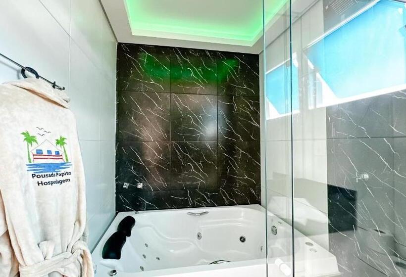 带按摩浴盆的套房, Pousada Papito Hospedagem