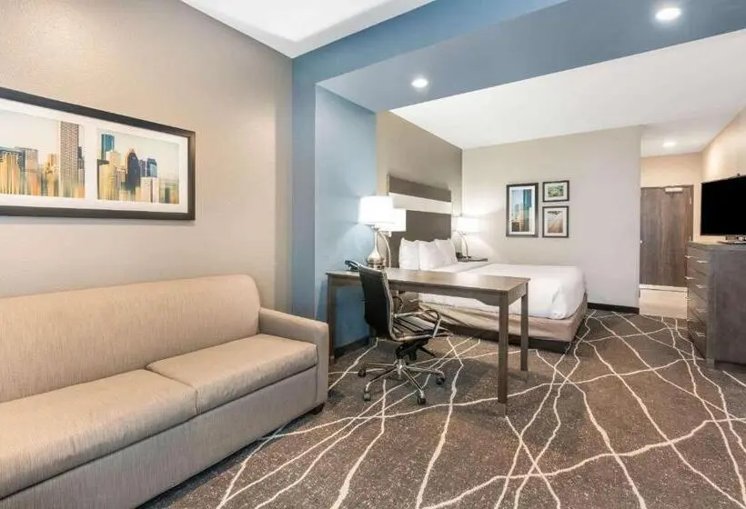 Deluxe-huone King-vuode, La Quinta Inn And Suites By Wyndham Houston Spring South