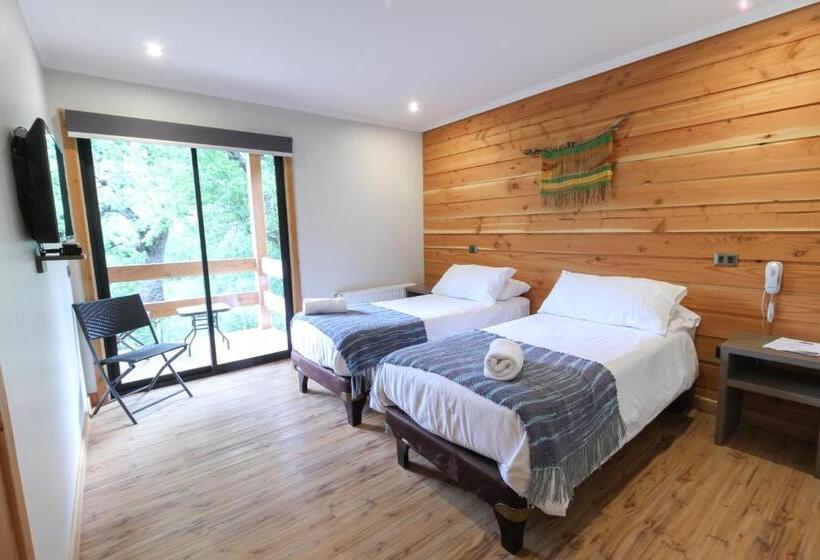 Standaard Vierpersoonskamer met Balkon, Complejo Turistico Los Hualles