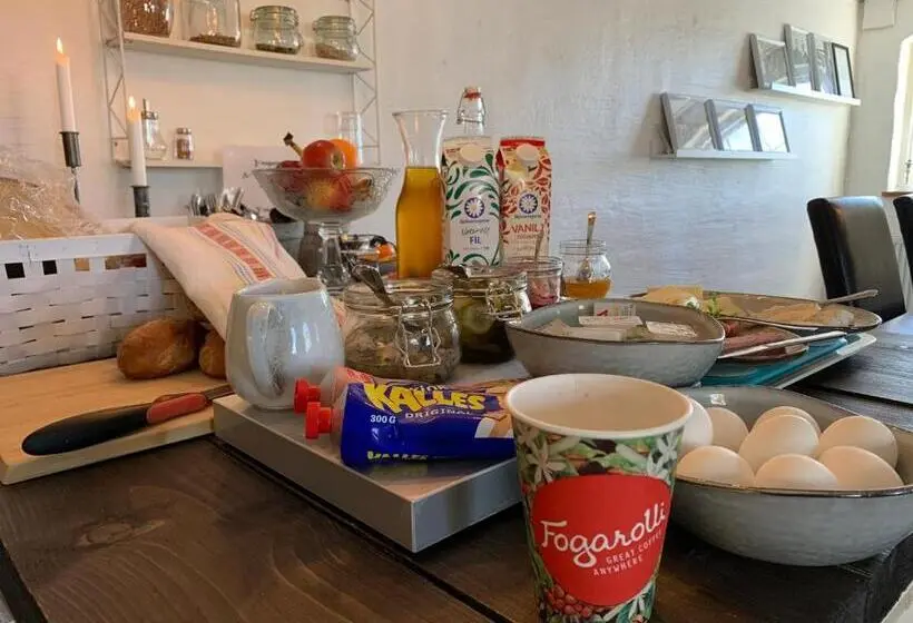 浴室共有ファミリールーム, Husargårdens Bed & Breakfast