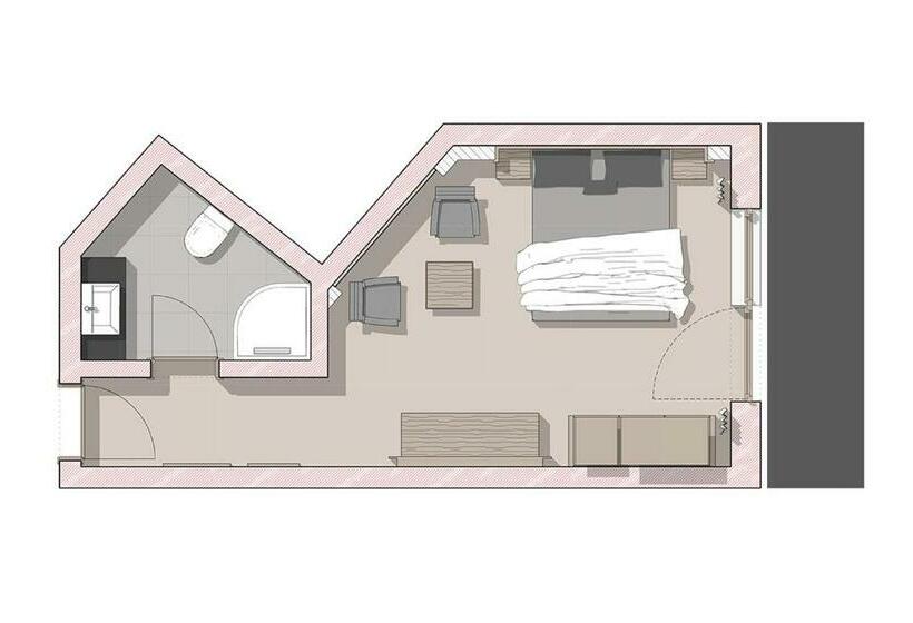 Номер Superior, Wellness & Sporthotel Jagdhof