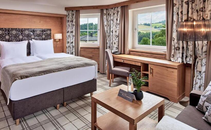 Номер Deluxe с Балконом, Wellness  & Sporthotel Jagdhof