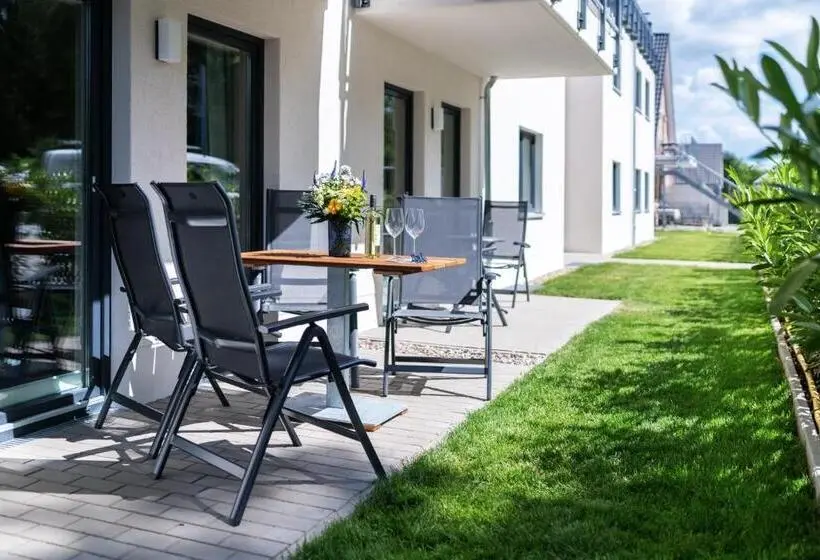 テラス付きスタンダードワンルーム, Akzent Apartmenthotel Binz