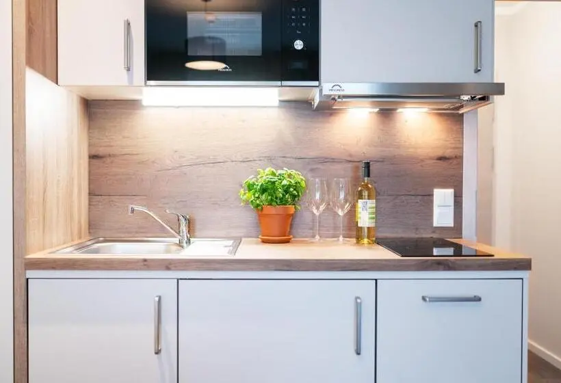 テラス付きスタンダードワンルーム, Akzent Apartmenthotel Binz