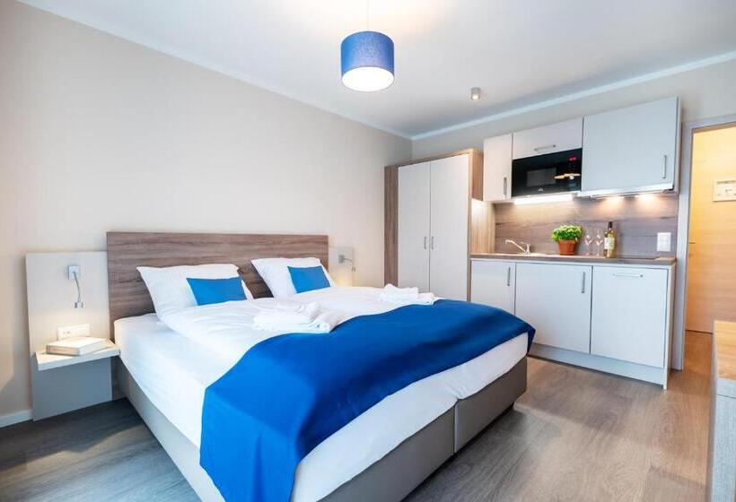 استودیو استاندارد با تراس, Akzent Apartmenthotel Binz