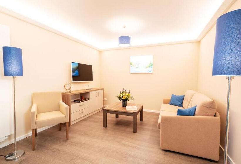 דירה בת חדר שינה 1 עם מרפסת, Akzent Apartmenthotel Binz